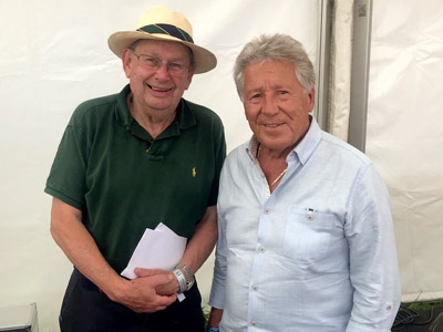 Andrew Marriott with Mario Andretti